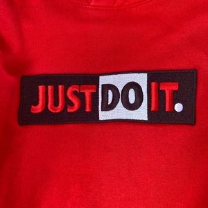 Nike Hoodie. Sz M. Red.